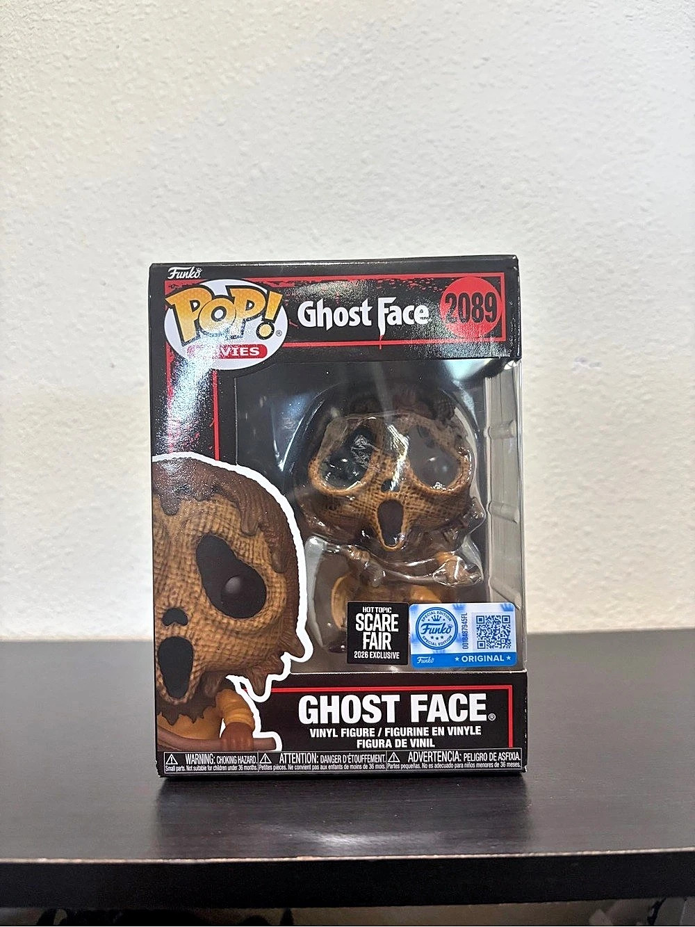 Funko Pop! Movies: Ghost Face (#2089) - Hot Topic Scare Fair Exclusive